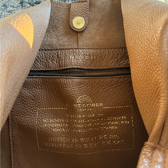 Kurt Geiger Tan Leather Hobo Bag - Picture 3 of 5
